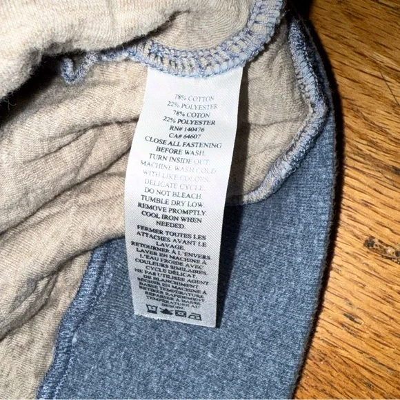 $188 Flaherty Men's Epic Quilted Fleece Pullover - Ocean Light blue Heather L V-Neck